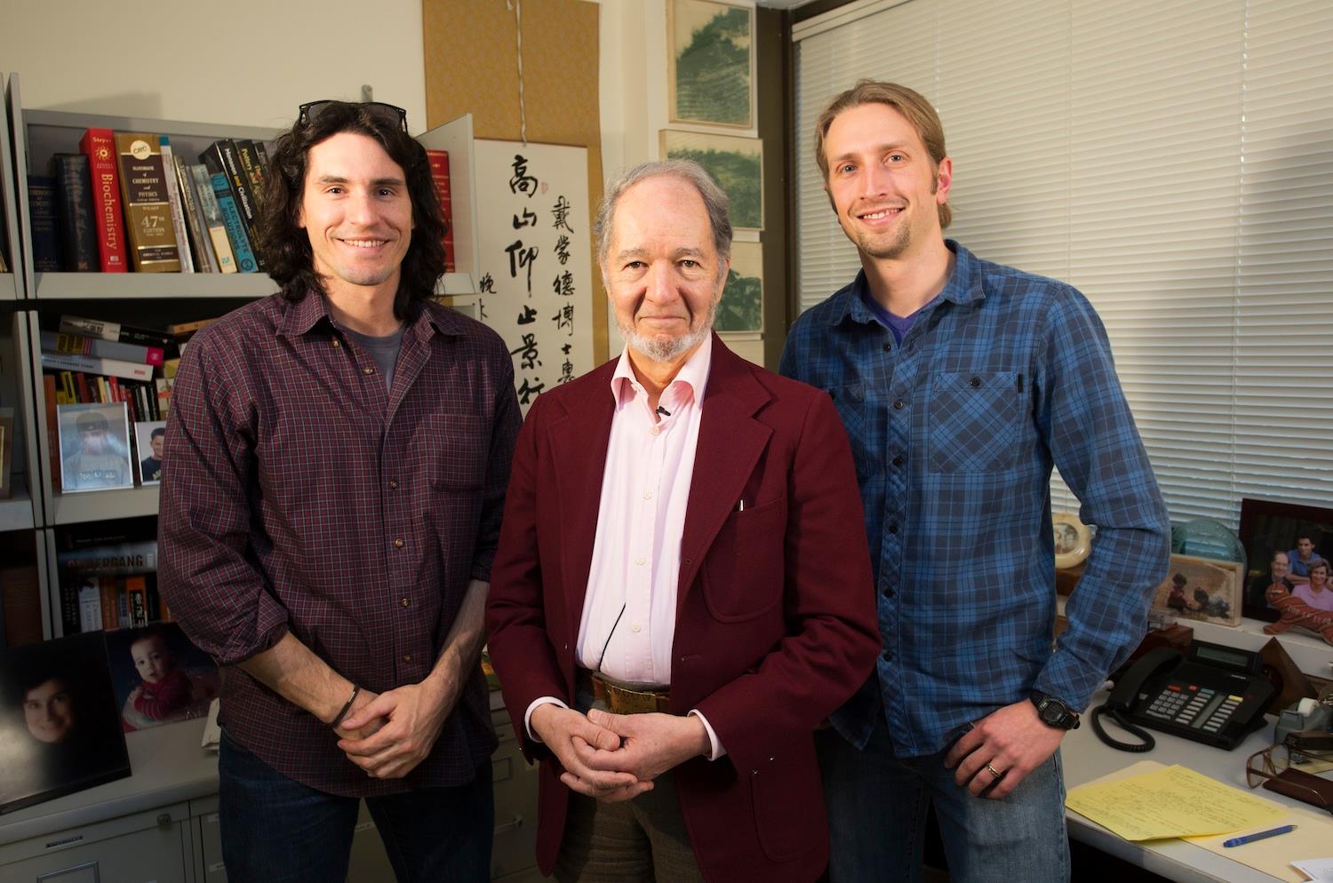 Nate & Neil with one of the greatest scientific minds - Dr. Jared Diamond.